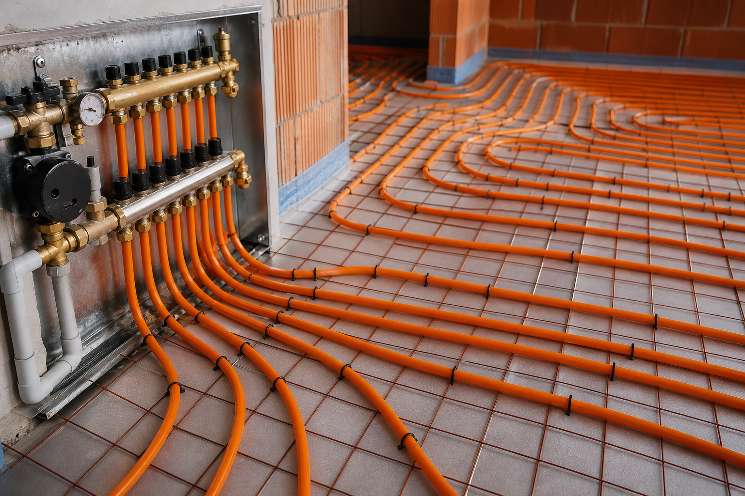 Engineered hydronic system layout from Design Heating